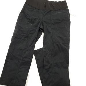 Gap Maternity Black Demi Panel Super Skinny Khaki